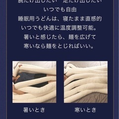 悟空のきもち 睡眠用うどん 新品未使用品(定価15000円) の画像