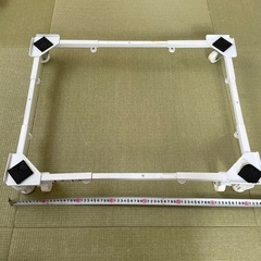 洗濯機　キャスター付き置き台の画像