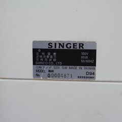 SINGER 電動ミシン　MERITT　メリット　8600　部品取りの画像