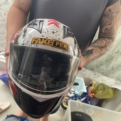 バイク用ヘルメット2セットの画像