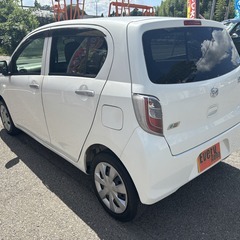 自社ローンあり！ガソリン100リットルプレゼント✨車検たっぷり✨オーディオ✨電格ミラー✨ダイハツ☆ミライース☆X☆660cc☆4人乗り☆の画像