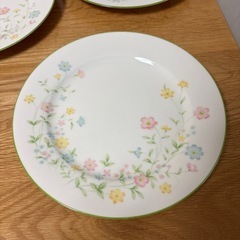 【中古品】花柄　皿　5枚セットの画像