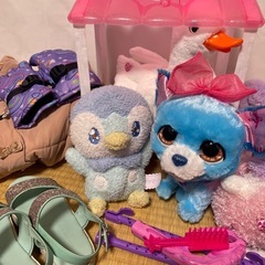 プチマイン130cmダウン  ユナイテッドアローズサンダル  ぬいぐるみ 等の画像