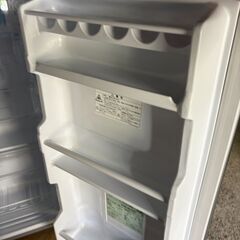 【美品】AQUA ノンフロン冷蔵庫 AQR-8K2(S) 75L 2023年製 一人暮らしやセカンド用に最適の画像