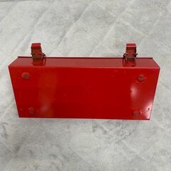 TOOL CASE ツールケース 工具箱 レッド 赤 TOOL BOX ツールボックス レトロ 鉄製道具箱 DIY 収納ボックス A0338の画像