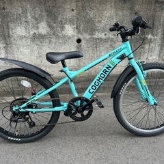 コグホーン　COGHORN 小学生　自転車 22インチ 水色
の画像