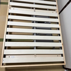 シングルベッド ＋ マットレス ニトリ　使用１年未満の画像