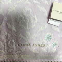 ③LAURAASHLEYタオルハンカチ。タグ付未使用品の画像