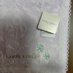 ③LAURAASHLEYタオルハンカチ。タグ付未使用品の画像
