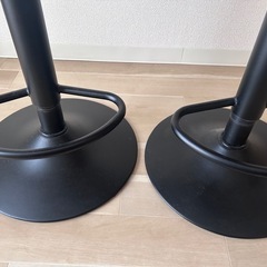 カウンターチェア　2脚セットの画像