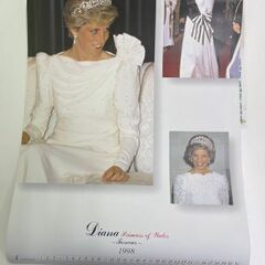 ダイアナ妃カレンダー 1998年の画像