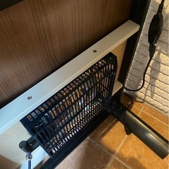 リバーシブル天板　こたつ　こたつテーブル　ニトリ　ジュリバ　黒　茶色の画像