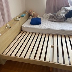 シングルベッド2ヶの画像