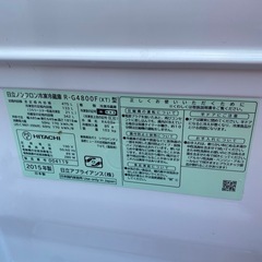 冷蔵庫6ドアの画像