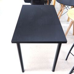 デスク　テンバンプレフェ100　ニトリ　ブラック　リユース品　価格　3,850円　在庫23台（9/7現在）の画像