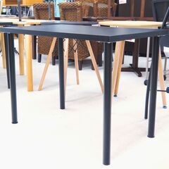 デスク　テンバンプレフェ100　ニトリ　ブラック　リユース品　価格　3,850円　在庫23台（9/7現在）の画像