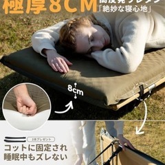HIKENTUREインフレーターマット R値6.2 2個セットの画像