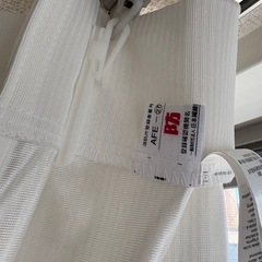 無印良品　カーテン　白の画像