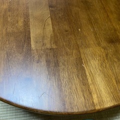 丸テーブル　丸い座卓　ちゃぶ台の画像