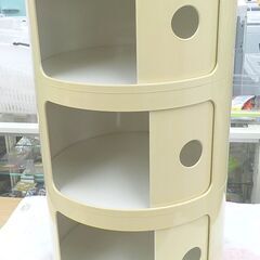 現状特価品！ カルテル コンポニビリ3 イタリア製 モダンポップ Kartell COMPONIBILI 3段チェスト ラック シェルフ 西岡店の画像