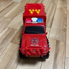 おもちゃ 消防車 電動の画像