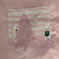 エプロン　メガネうさぎの画像