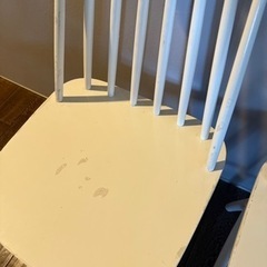木製　ダイニングチェアセットの画像