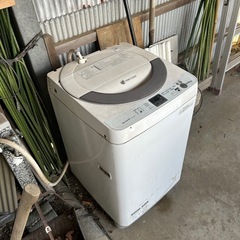 シャープの洗濯機の画像