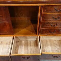 ガラス引き戸｜茶箪笥｜茶棚 (愛品館千葉店) 東千葉の収納家具