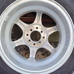 １４インチアルミホイール４本セット  DUNLOP（NEO EUROPEAN DESIGN PRD-SX）の画像