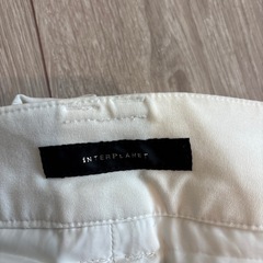 INTERPLANET ホワイト ショートパンツ　サイズ36 Sの画像