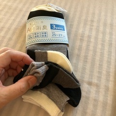 新品　靴下　男性25〜27 の画像