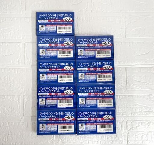 保管未開封品 Scotch スコッチ カセットテープ Normal Position ノーマルポジション 60分 9本セット ☆ 札幌市 白石店