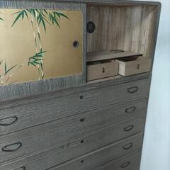 昭和レトロ　桐和箪笥の画像
