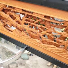 木彫り彫刻　電気　和室高級感 木彫り彫刻 電気 和室高級感 蛍光灯・電球