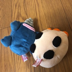 最終お値下げ😊 アンパンマン号ともぐりんのぬいぐるみ(⚈ ̍̑⚈ ̍̑⚈)の画像