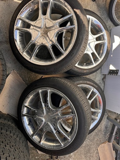 15インチホイール　ノーマルタイヤ4本セット