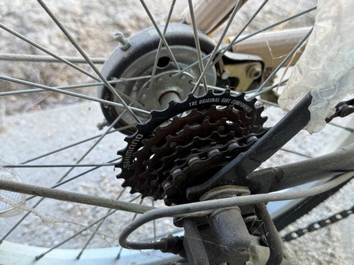 受け渡し者決定！自転車6段切り替え　　販売証明書付き