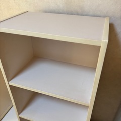 火曜日までに連絡ください！時間いつでも可、非対面も可　カラーボックスの画像