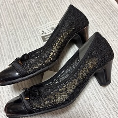 【未使用】パンプス　23㎝の画像