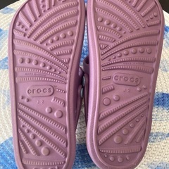 【0円】クロックスサンダル　J2(20cm相当)サイズの画像