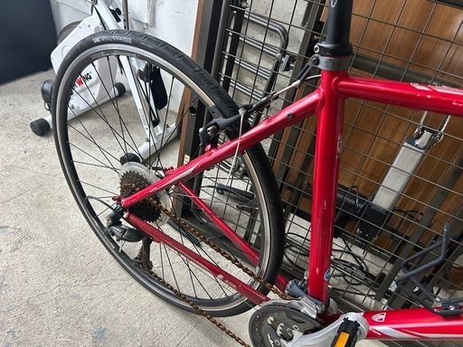 ジャンク】TREK 7.4FX RED (BR) 本郷台のクロスバイクの中古あげます
