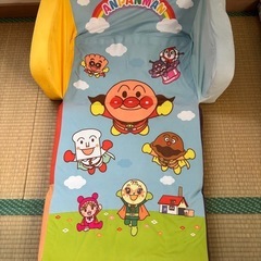 アンパンマンやわらかキッズソファベッドの画像