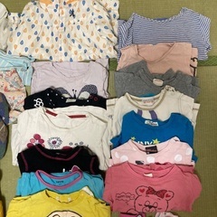女児　90センチ　夏服、冬服セットの画像