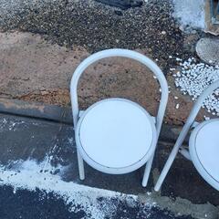 カウンター椅子3個セットの画像