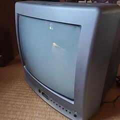 動作品　ブラウン管テレビ　14型　メーカー不明の画像