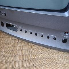 動作品　ブラウン管テレビ　14型　メーカー不明の画像