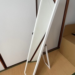 【IKEA】FLAKNAN スタンドミラー 全身鏡の画像