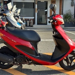 【ご成約でヘルメットプレゼント🎁】スズキ アドレスv50 CA42A レッド【配送•当日納車可能】の画像
