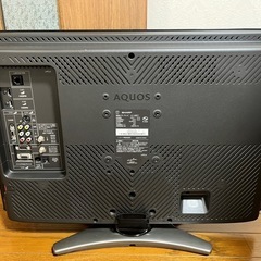 【動作確認済】SHARP AQUOS 液晶テレビ 26インチ 2010年製の画像